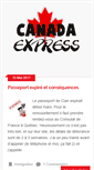 Mobile Screenshot of canada-express.com