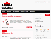 Tablet Screenshot of canada-express.com